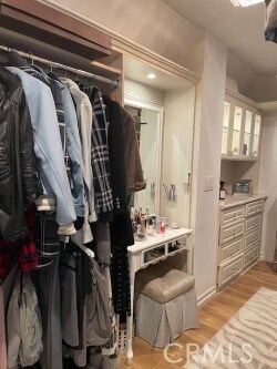 1632 Indus St, Newport Beach, CA 92660 - spacious closet with light wood-type flooring