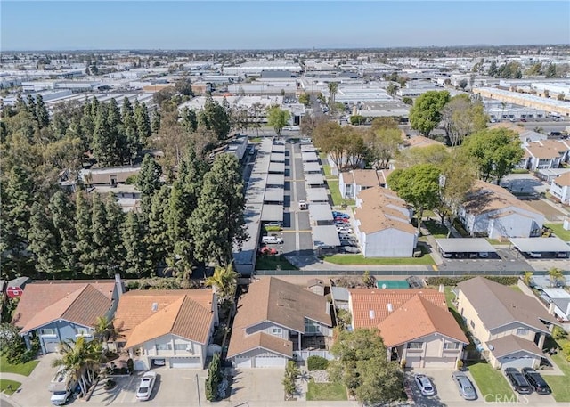 drone / aerial view featuring a residential view