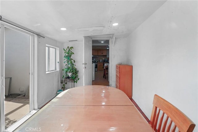 8181 Date St, Fontana, CA 92335 - dining room with visible vents and recessed lighting