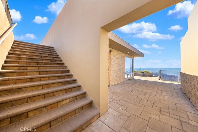 3355 Alta Laguna Blvd, Laguna Beach, CA 92651 - stairs with a water view