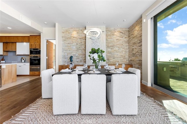 3355 Alta Laguna Blvd, Laguna Beach, CA 92651 - dining area with light wood-type flooring