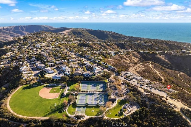 3355 Alta Laguna Blvd, Laguna Beach, CA 92651 - aerial view of property's location featuring a large body of water and nearby suburban area