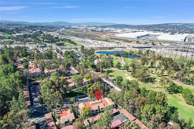 22809 Hilton Head Dr Unit 14, Diamond Bar, CA 91765 - view of property location with a local golf course and a large body of water