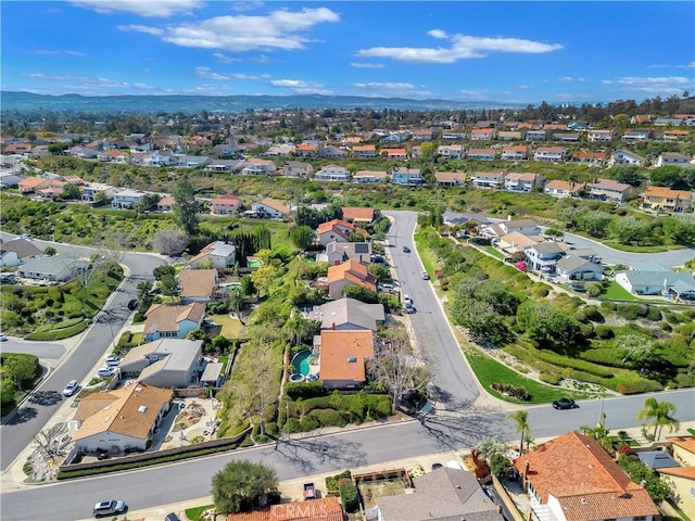 birds eye view of property featuring a residential view