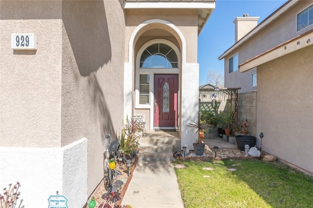 929 Pinecone Dr, Corona, CA 92878 - entrance to property with stucco siding