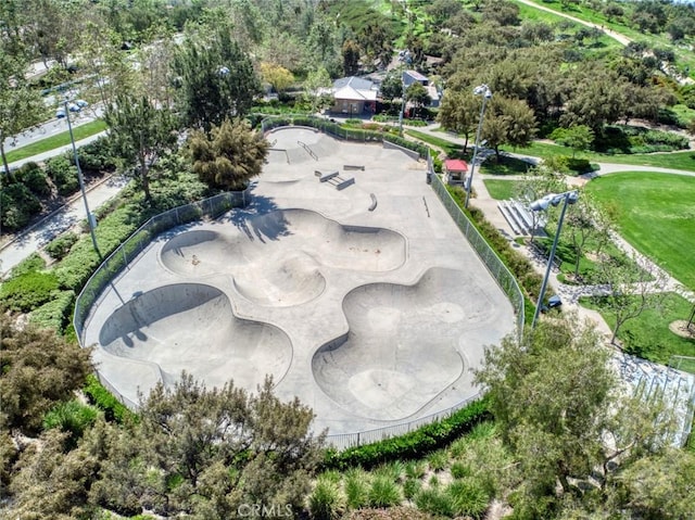bird's eye view