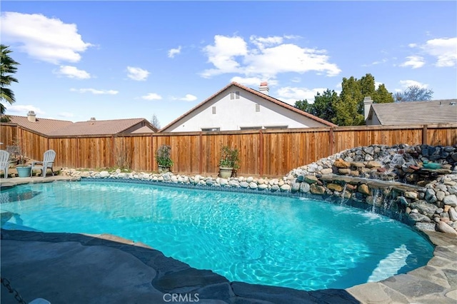 19390 Okeechobee Ln, Lake Elsinore, CA 92530 - view of pool with a fenced backyard