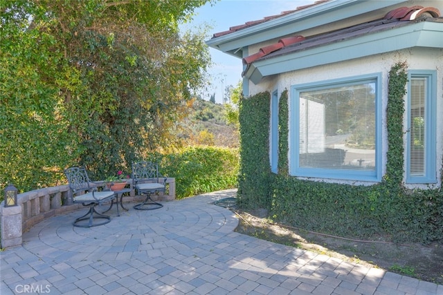 view of patio