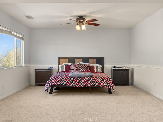 30514 Sorrento Pl, Castaic, CA 91384 - carpeted bedroom featuring a ceiling fan and baseboards