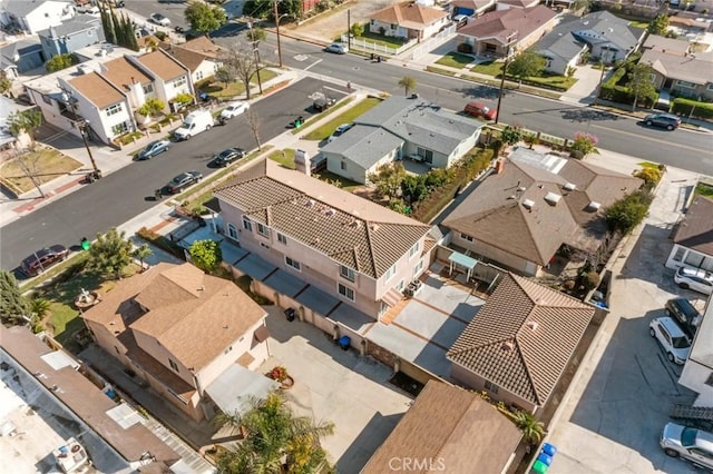 birds eye view of property featuring a residential view