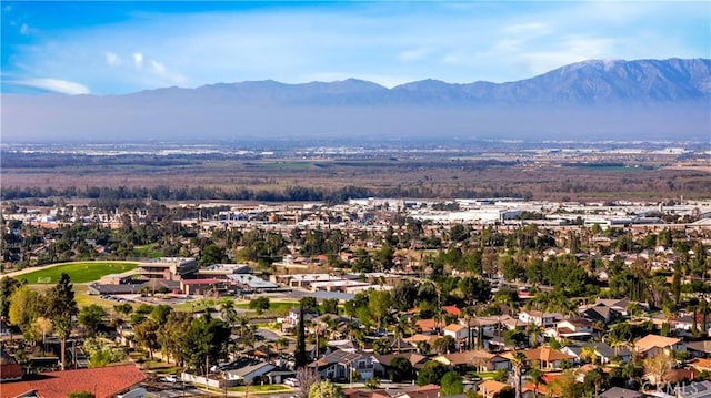 mountain view featuring a residential view