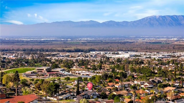 mountain view featuring a residential view