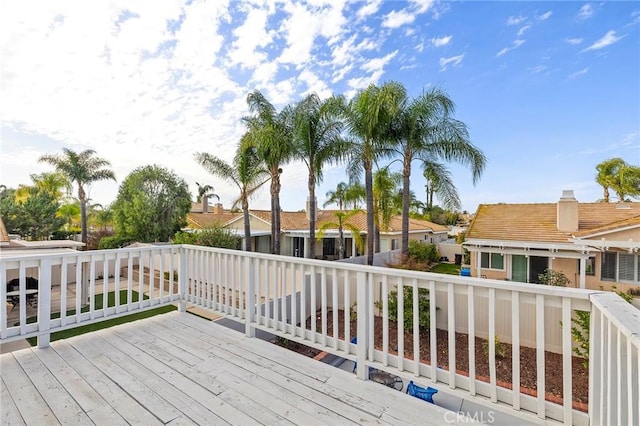 view of deck