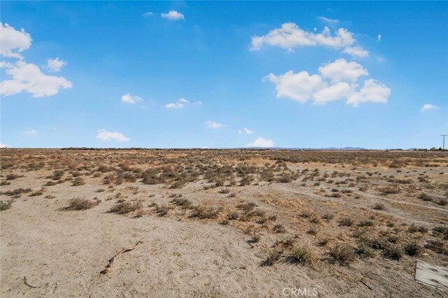 view of nature featuring a rural view and view of desert