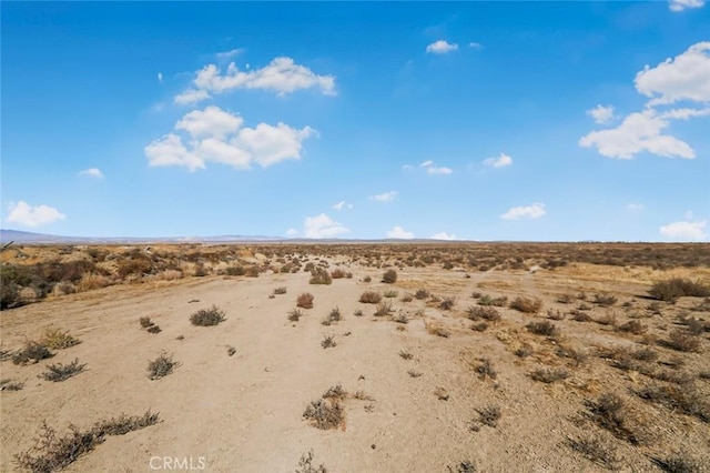 view of nature featuring a desert view