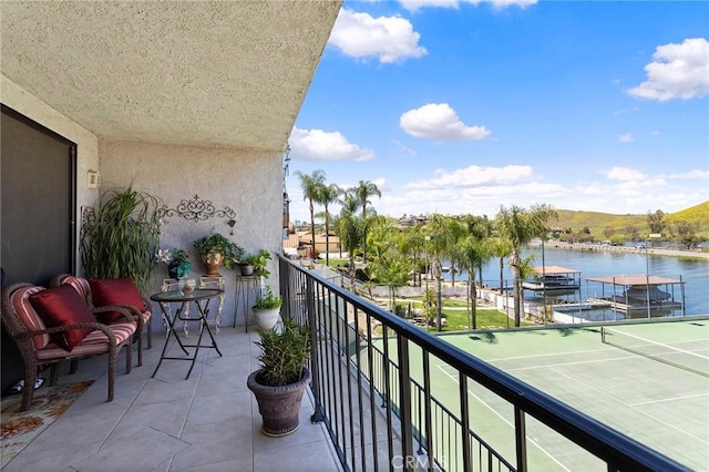 22570 Bass Pl Unit 7, Canyon Lake, CA 92587 - balcony with a water view
