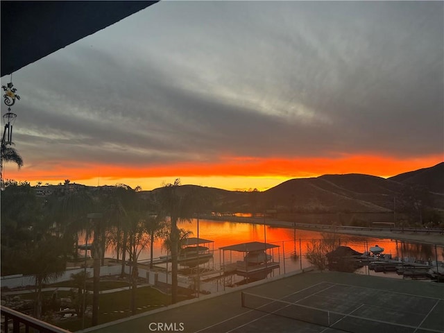 22570 Bass Pl Unit 7, Canyon Lake, CA 92587 - view of water feature featuring a mountain view