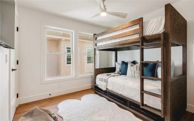 207 E Edgewater Ave Unit A, Newport Beach, CA 92661 - bedroom with wood finished floors and baseboards