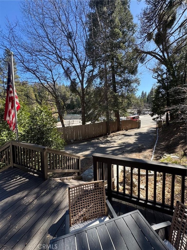 283 Walnut Dr, Lake Arrowhead, CA 92352 - view of deck