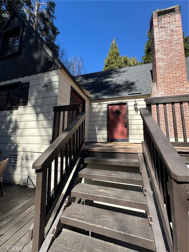 283 Walnut Dr, Lake Arrowhead, CA 92352 - view of deck