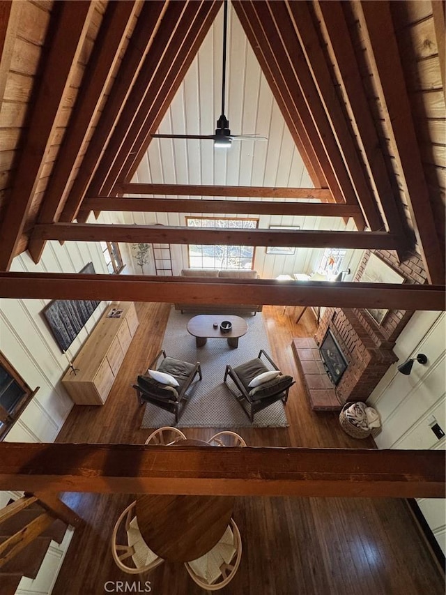 283 Walnut Dr, Lake Arrowhead, CA 92352 - view of living room