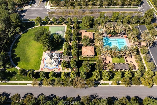 aerial view