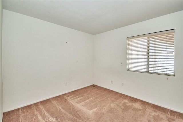 unfurnished room featuring carpet