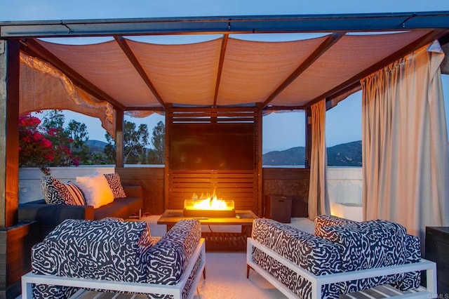 19950 Elfin Forest Ln, Escondido, CA 92029 - sunroom / solarium with a mountain view