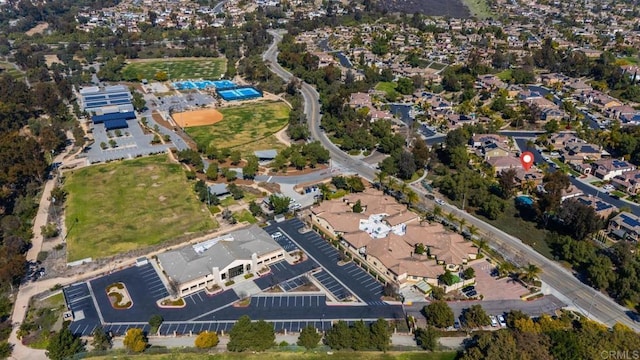 drone / aerial view
