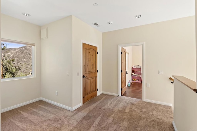 6433 Dehesa Rd, El Cajon, CA 92019 - carpeted empty room featuring visible vents and baseboards