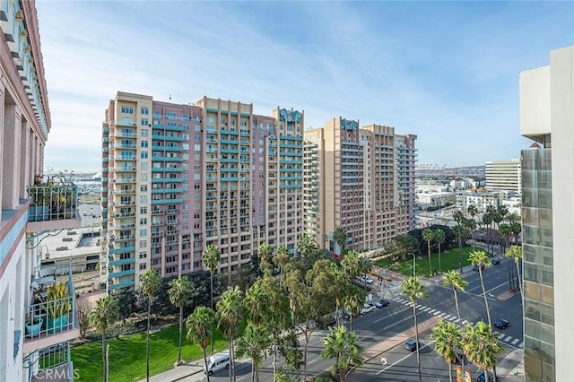 view of property featuring a city view