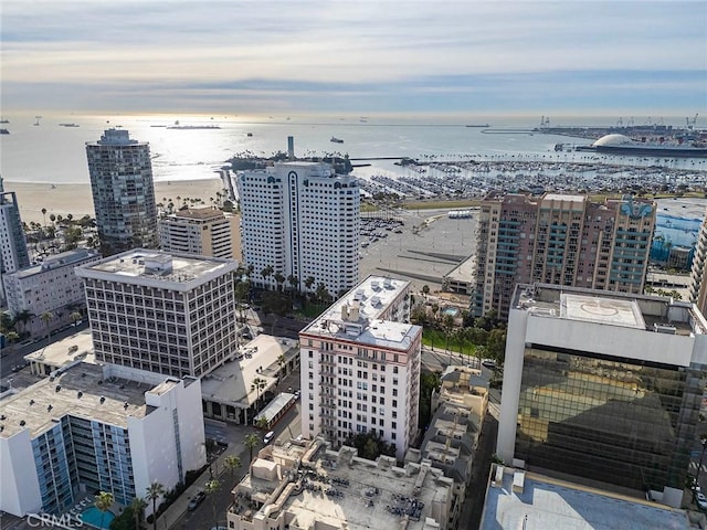 city view featuring a water view