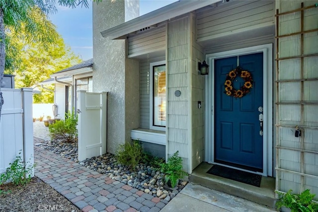 view of property entrance