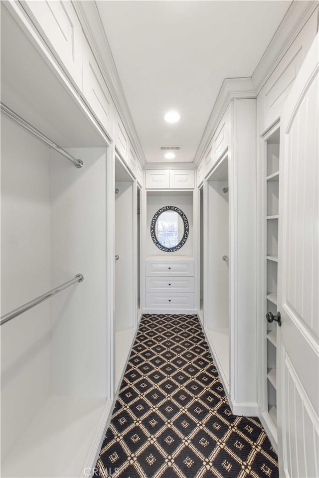 entryway with visible vents and tile patterned floors