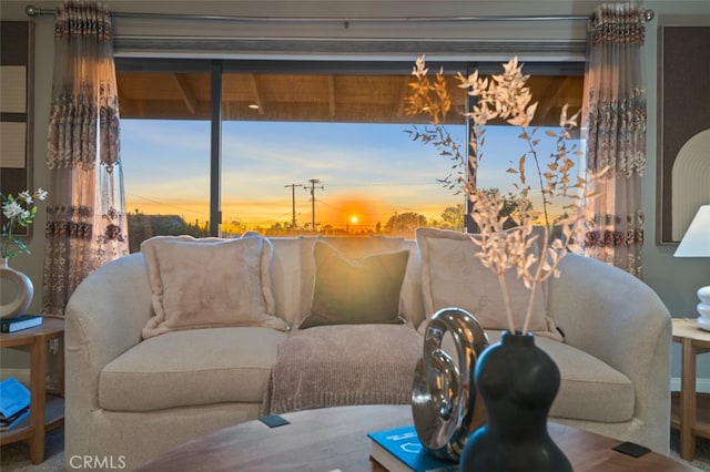 view of living room