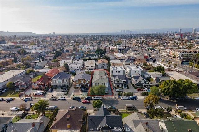 birds eye view of property featuring a residential view