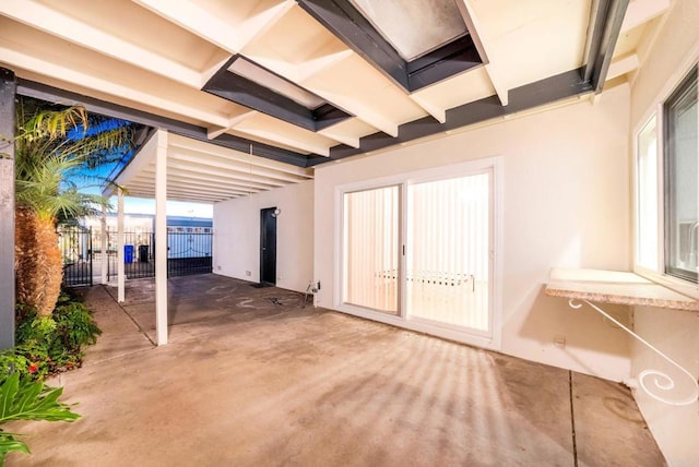3839 Vista Campana S Unit 32, Oceanside, CA 92057 - view of patio with fence and a gate