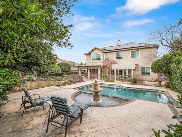 2705 E Ryan Ln, Fresno, CA 93720 - view of swimming pool featuring a patio