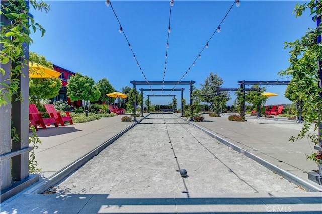 view of street featuring sidewalks