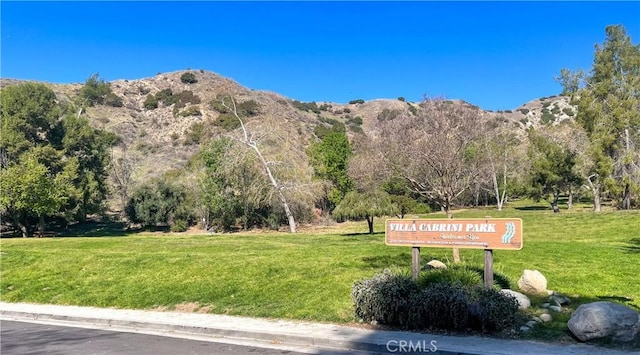 property view of mountains