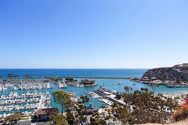 property view of water