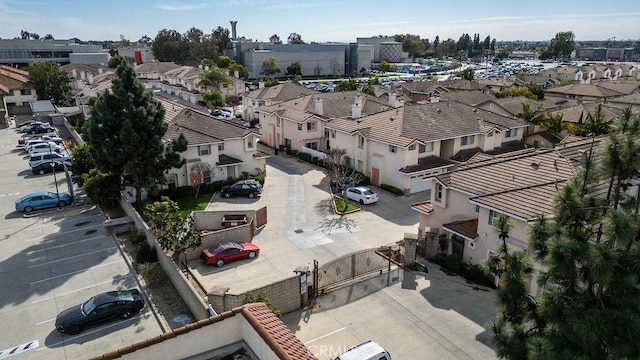 birds eye view of property featuring a residential view