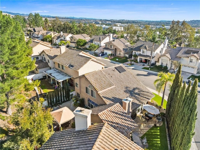 birds eye view of property featuring a residential view