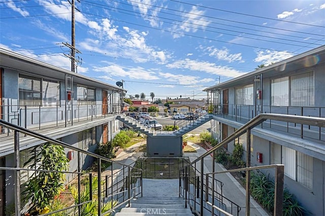 view of home's community with stairs