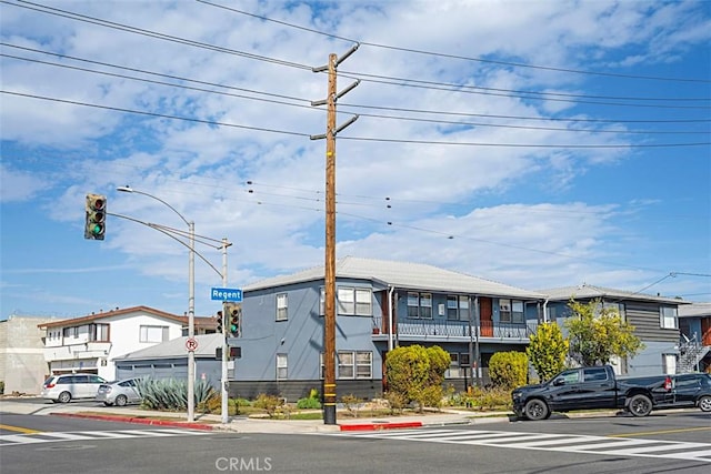 exterior space featuring a residential view