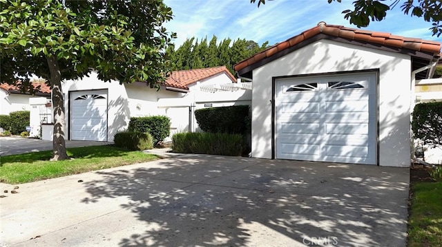 exterior space with driveway