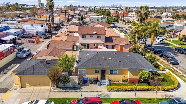 birds eye view of property featuring a residential view