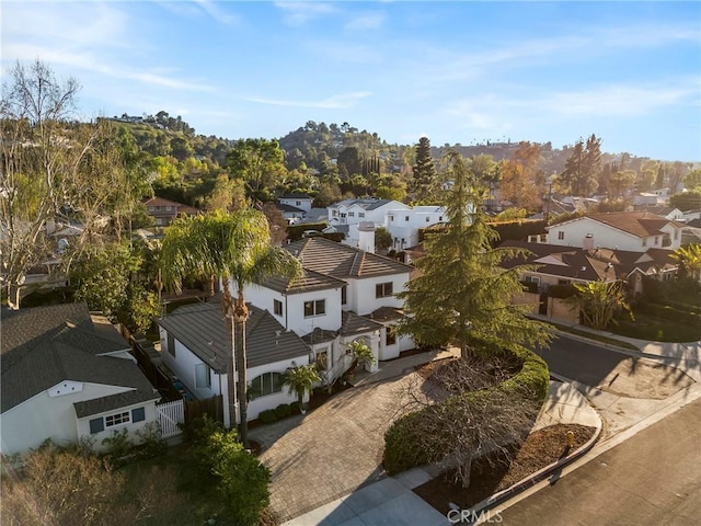 17846 Palora St, Encino, CA 91316 - bird's eye view featuring a residential view