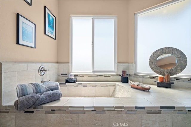 bathroom with plenty of natural light