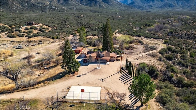 31251 Aliso Canyon Rd, Acton, CA 93550 - bird's eye view with a mountain view and a rural view